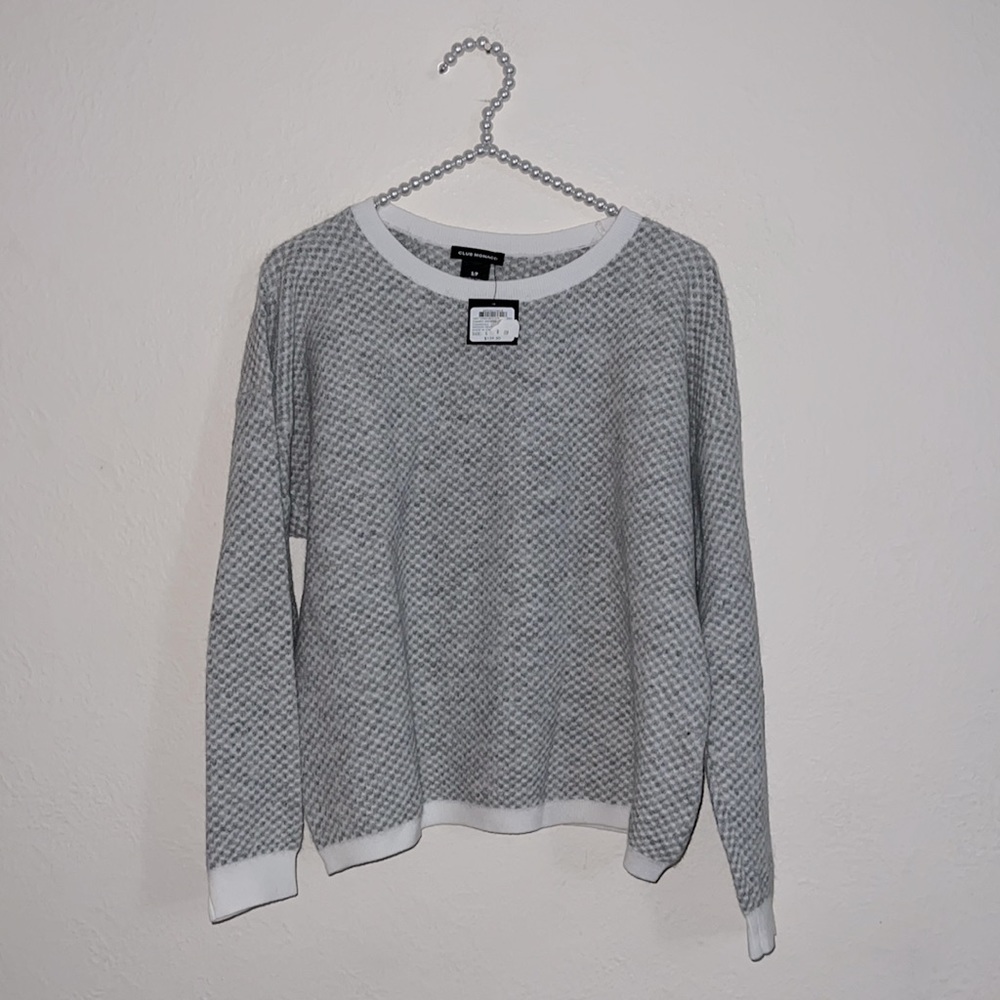 Club Monaco S Chardy sweater Chandails heather sweater nwt $ 159 alpaca blend